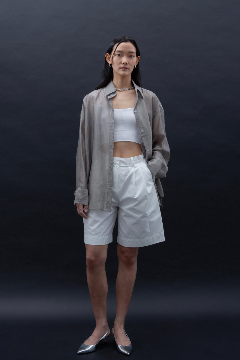 Malgeun Tencel Shirt [Reorder Open]