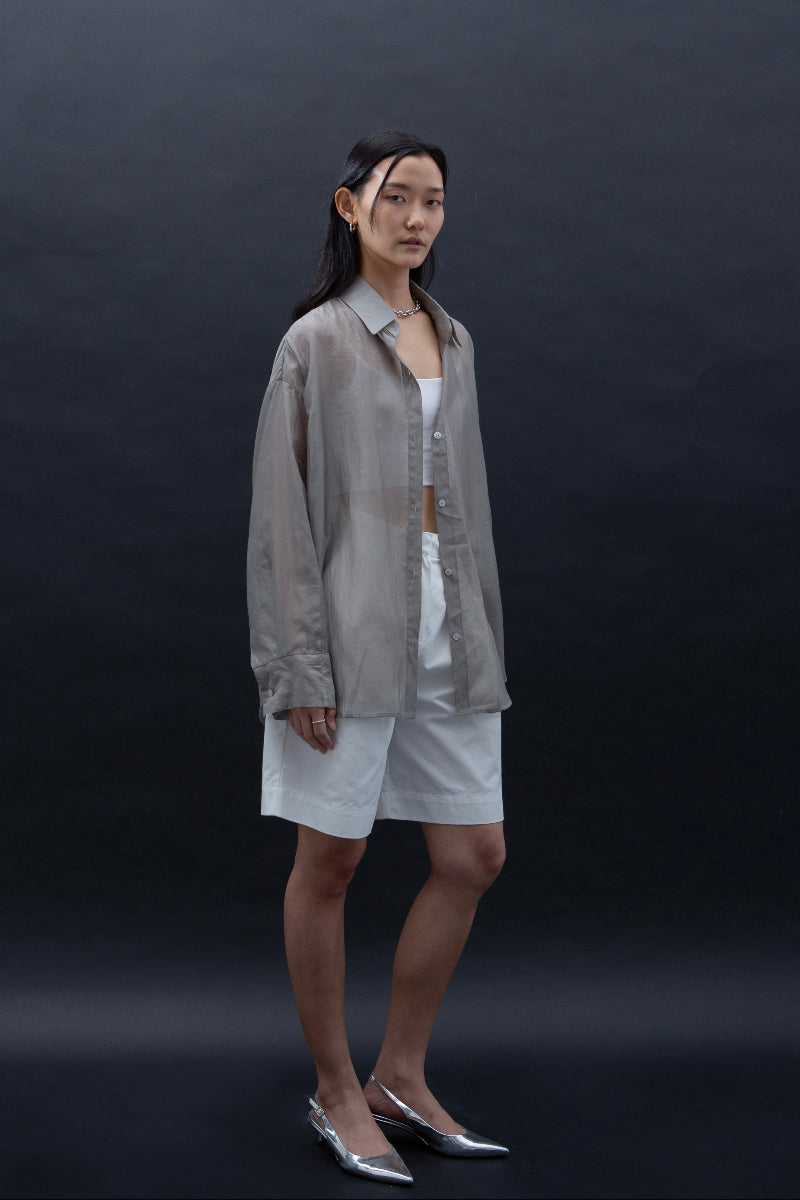 Malgeun Tencel Shirt [Reorder Open]