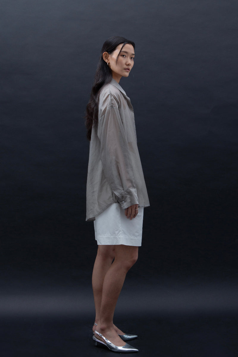 Malgeun Tencel Shirt [Reorder Open]