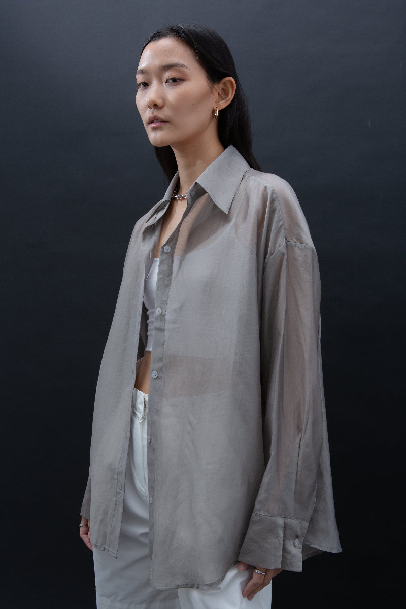 Malgeun Tencel Shirt [Reorder Open]