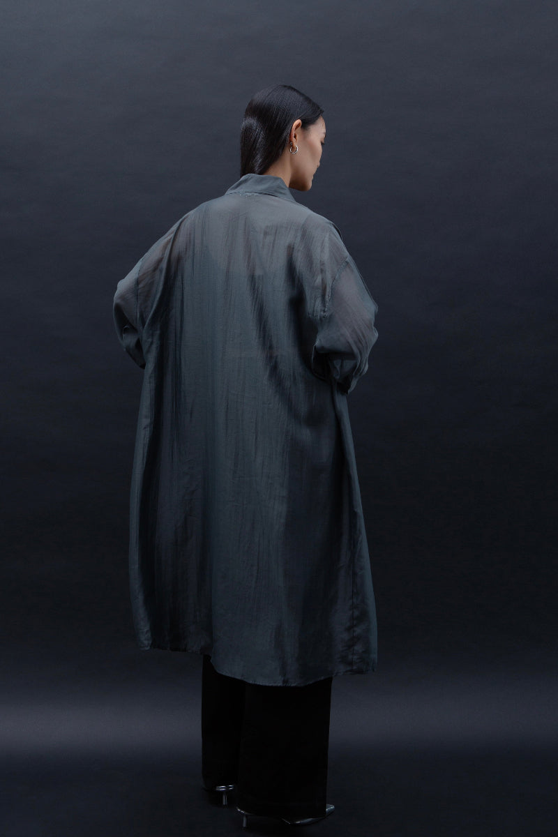 Malgeun Tencel Shirt (Long Ver.)