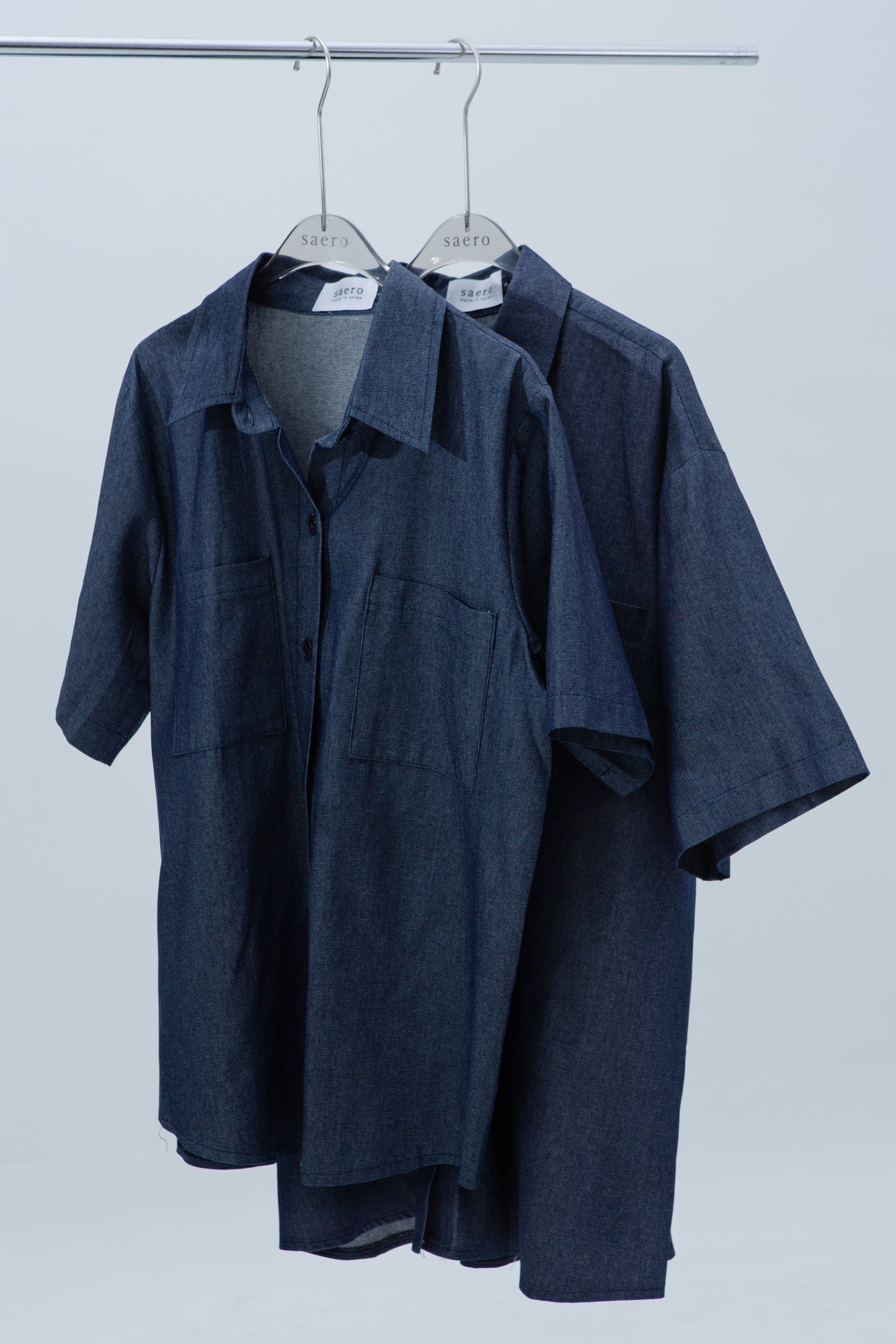 Denim Short Sleeve Shirt