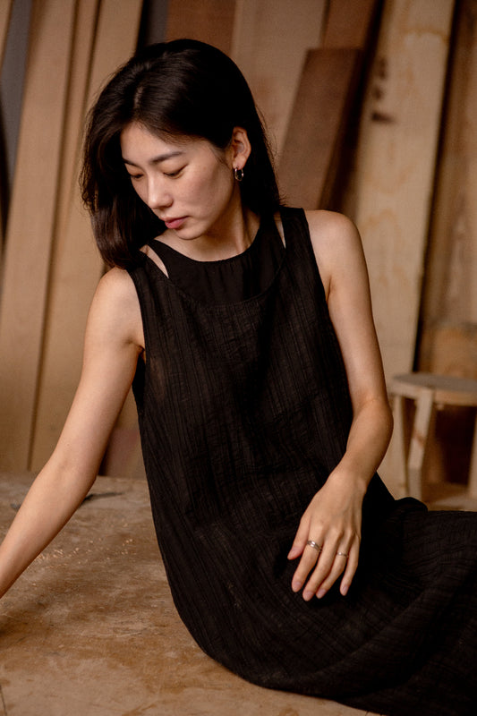 Mok Textured Dress [Back In Stock]