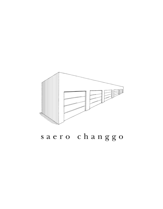 Saero Changgo Large White Tote