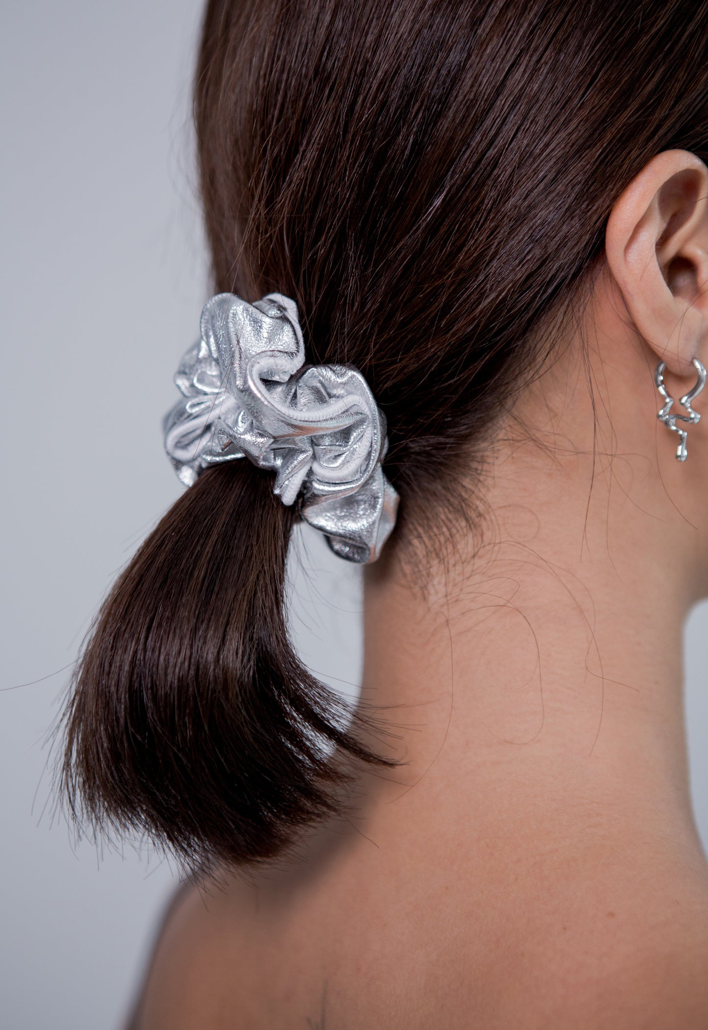 Metallic Scrunchie