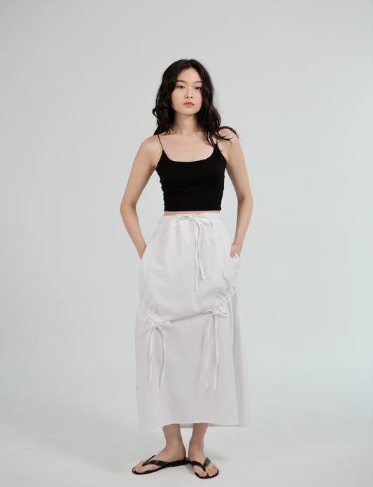 Geun Ribbon Skirt