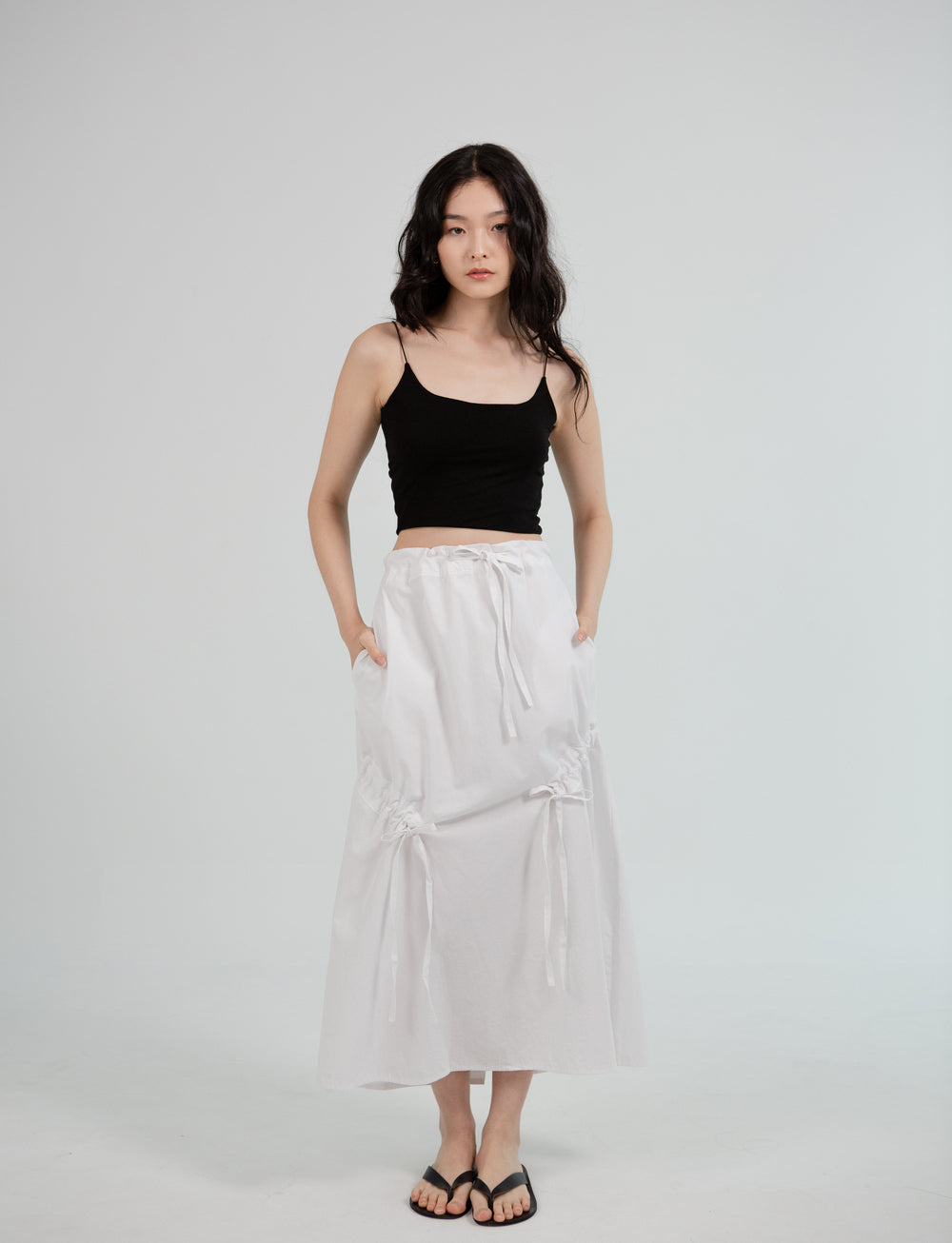 Geun Ribbon Skirt