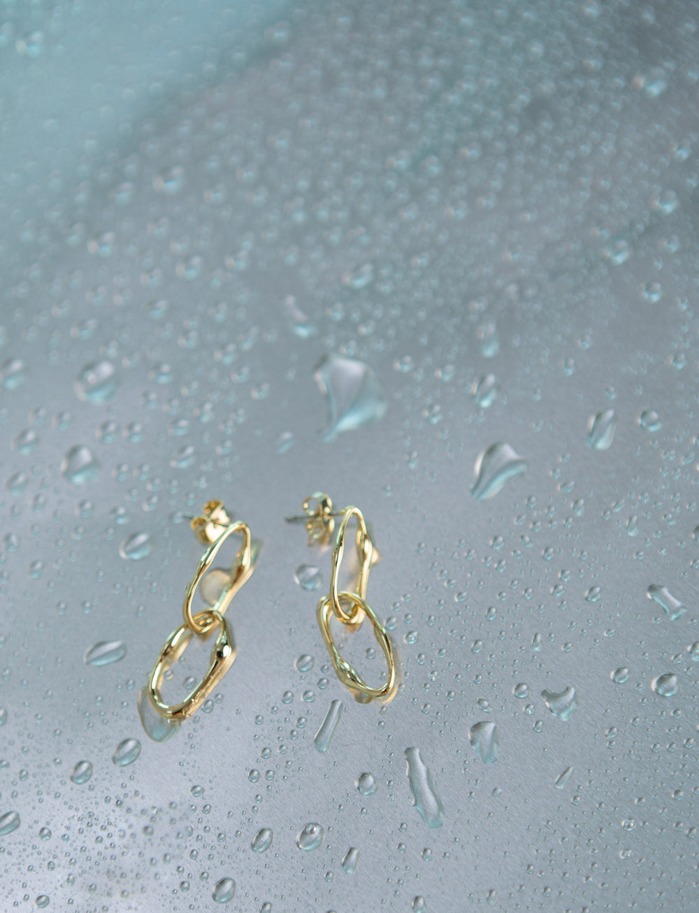 Raindrop Earrings (Gold Ver.)