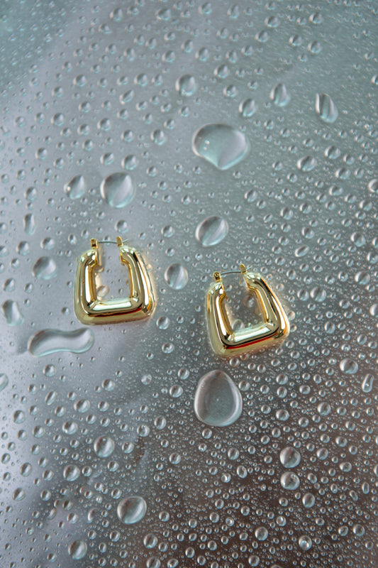 Mot Angular Earrings (Gold Ver.)