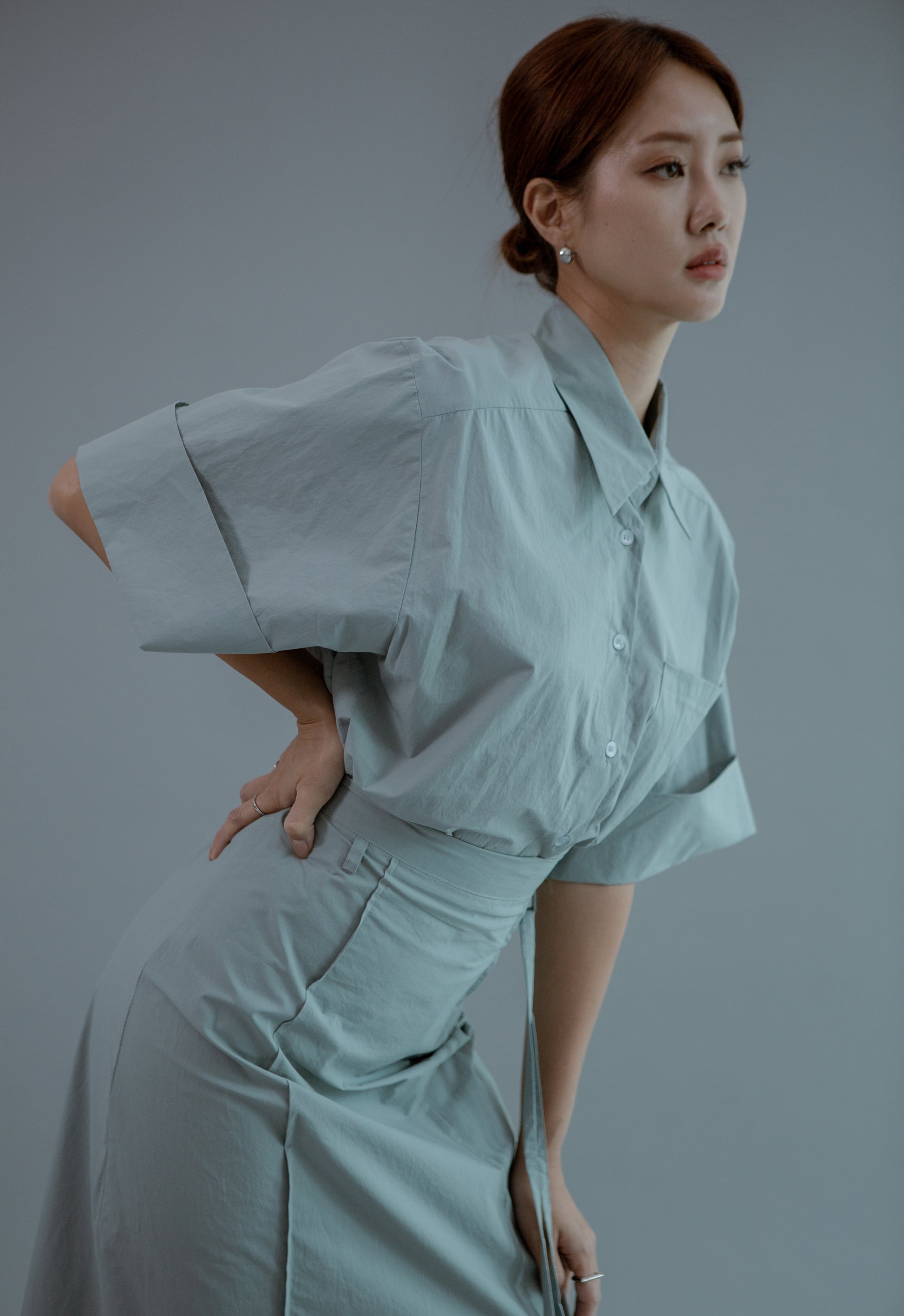 Saero Collective Made in Korea Korean Fashion Singapore Minimalist Fashion and Brass Accessories Earrings Korean Clothes