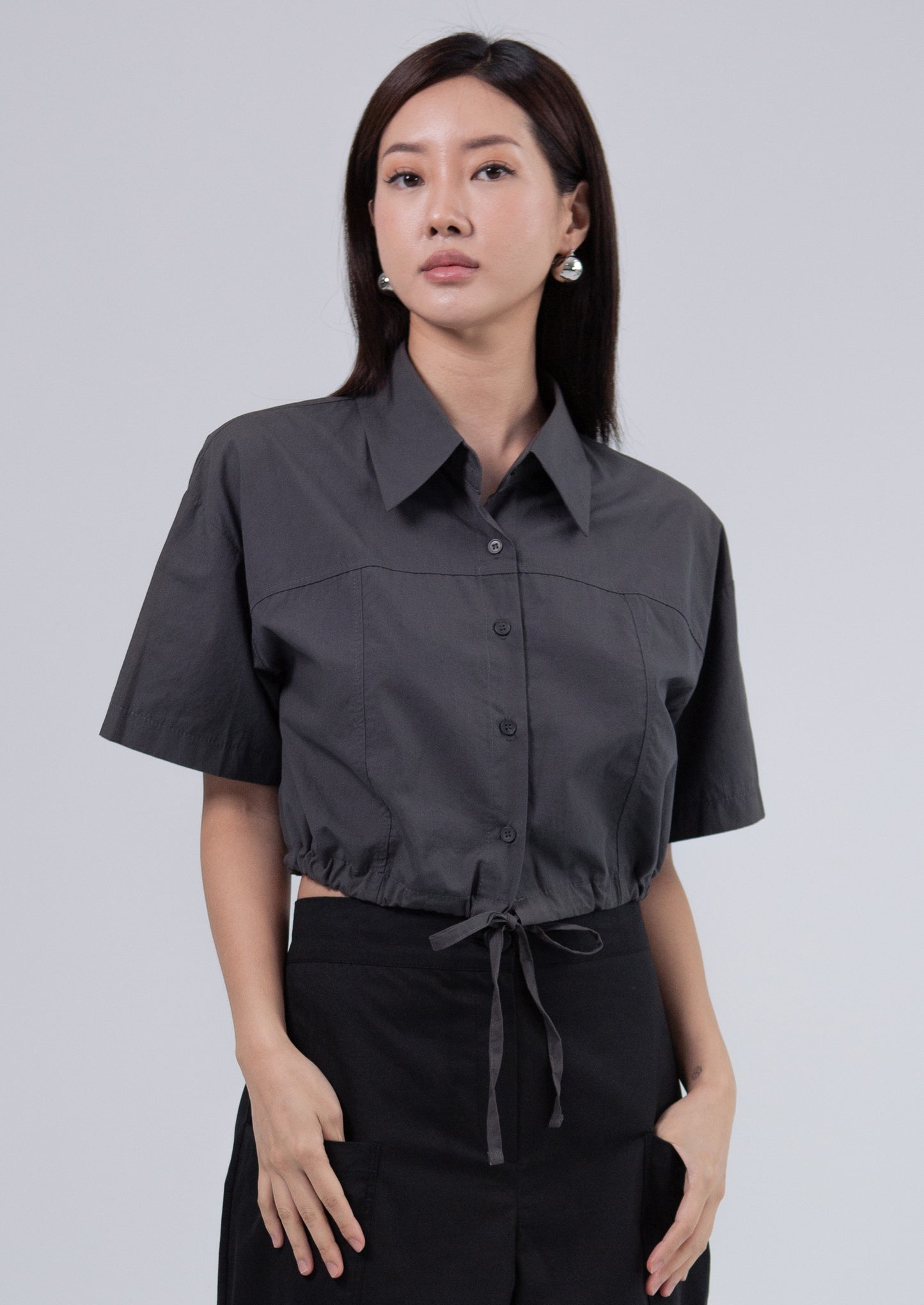 Saero Collective Korean Fashion Singapore Korean Accessories Earrings Made in Korea Seoul Minimalist Korean Fashion Shirt