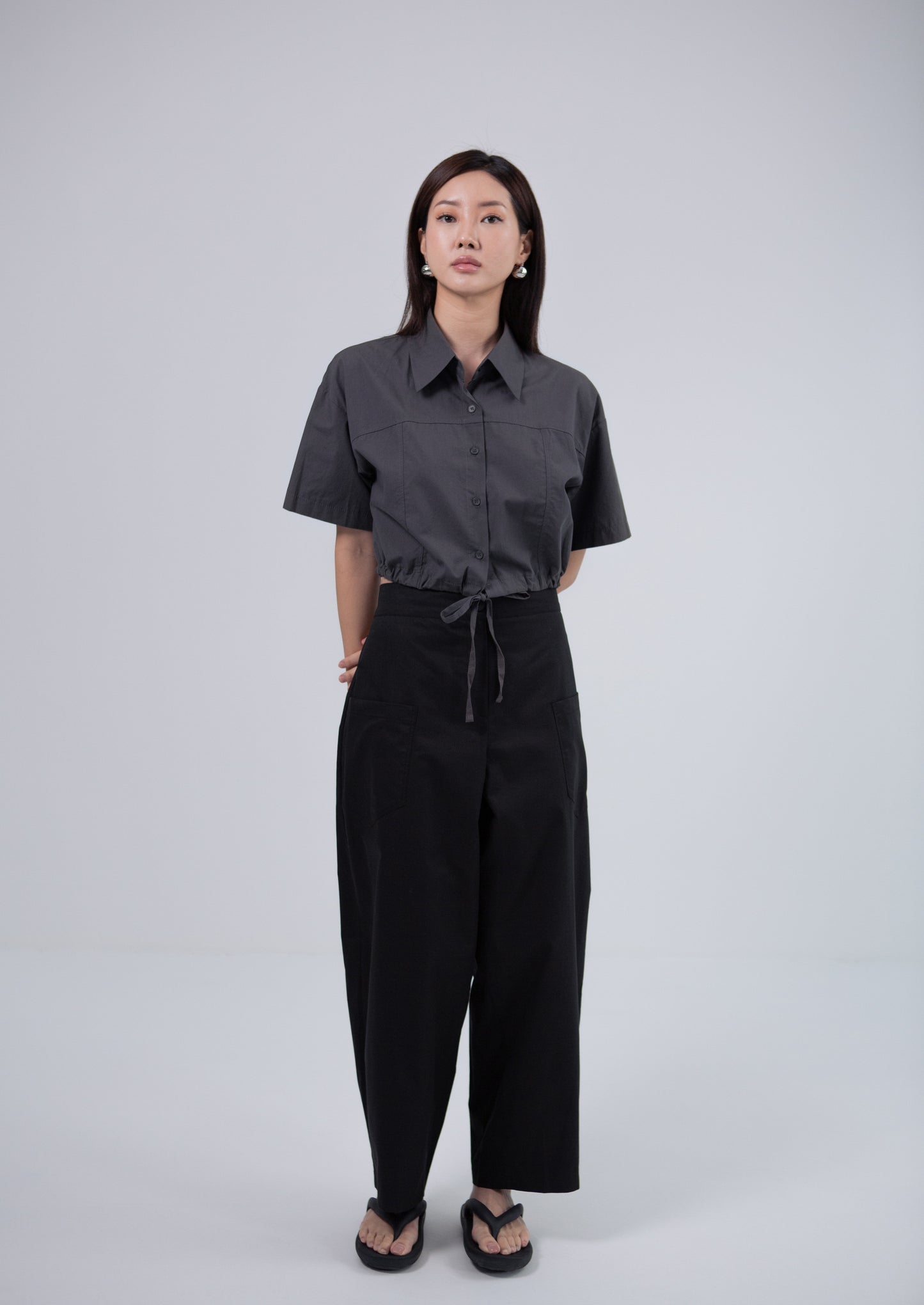 Saero Collective Korean Fashion Singapore Korean Accessories Earrings Made in Korea Seoul Minimalist Korean Fashion Shirt