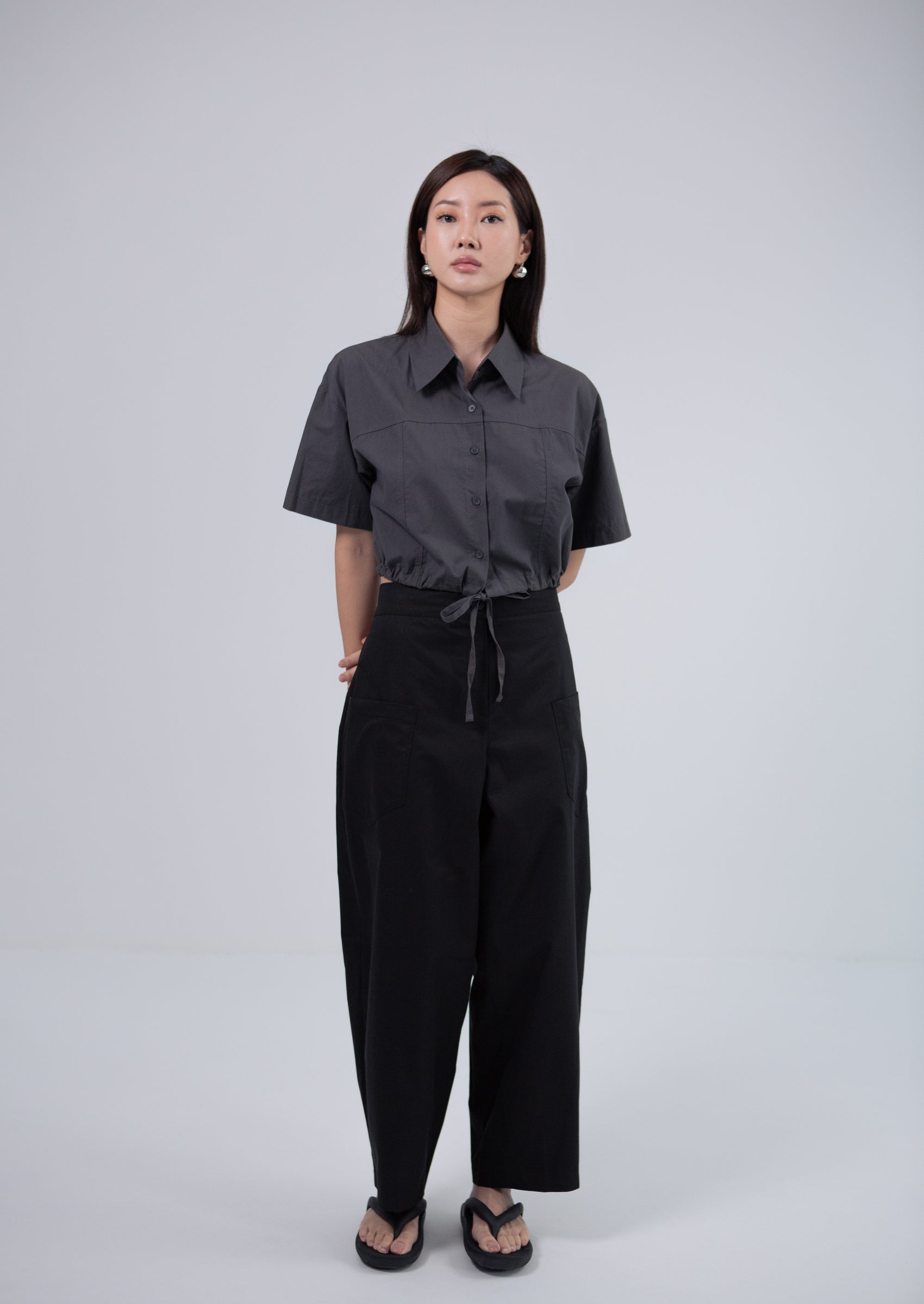 Saero Collective Korean Fashion Singapore Korean Accessories Earrings Made in Korea Seoul Minimalist Korean Fashion Shirt