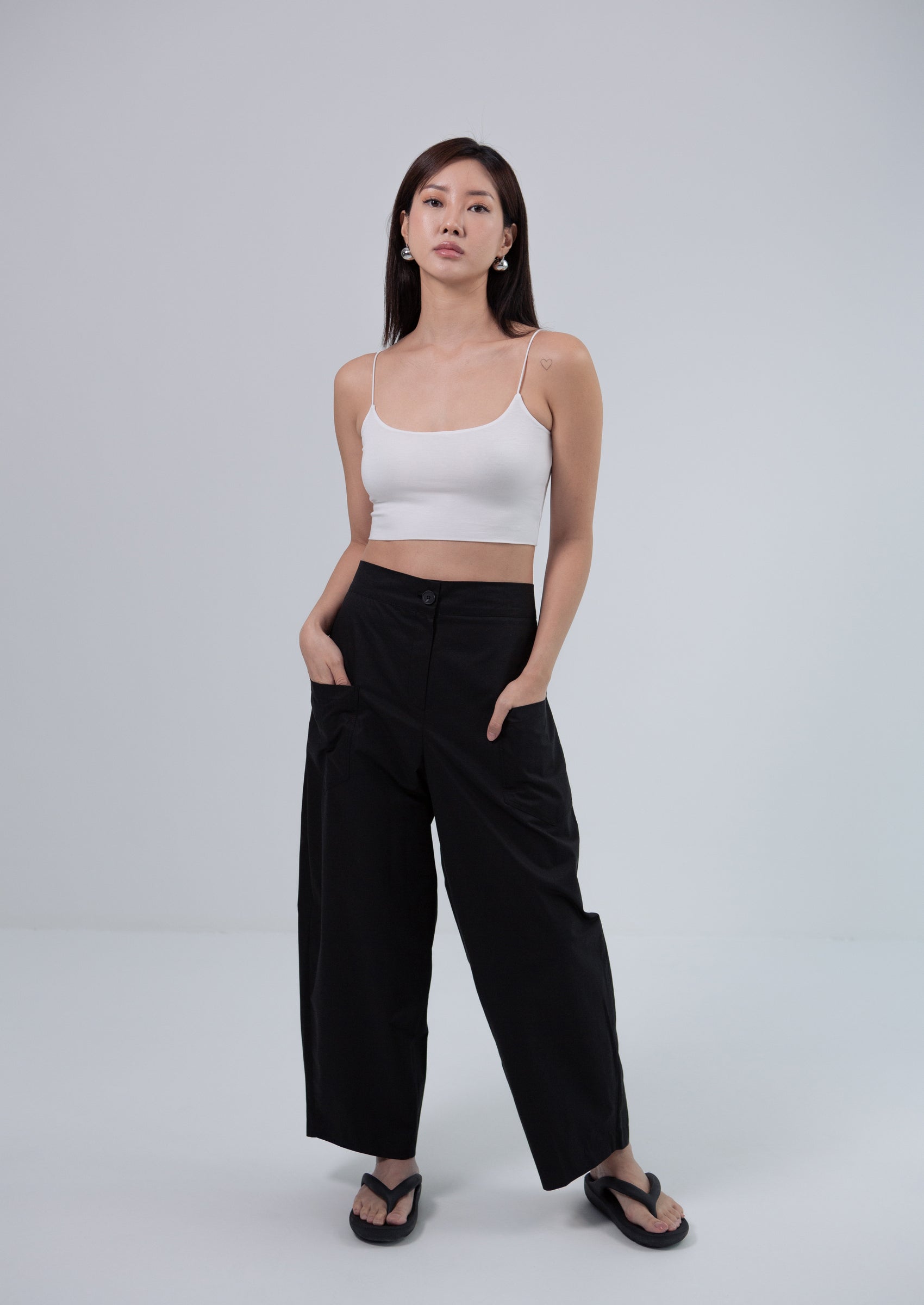 Saero Collective Korean Fashion Singapore Korean Accessories Earrings Made in Korea Seoul Minimalist Korean Fashion Chino Pants