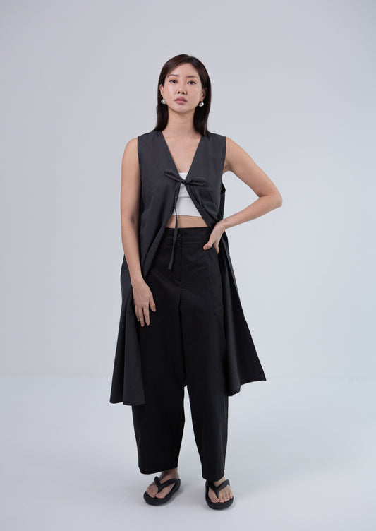 Saero Collective Made in Korea Korean Fashion Singapore Korean Accessories Jewellery Minimalist Fashion Grey Vest