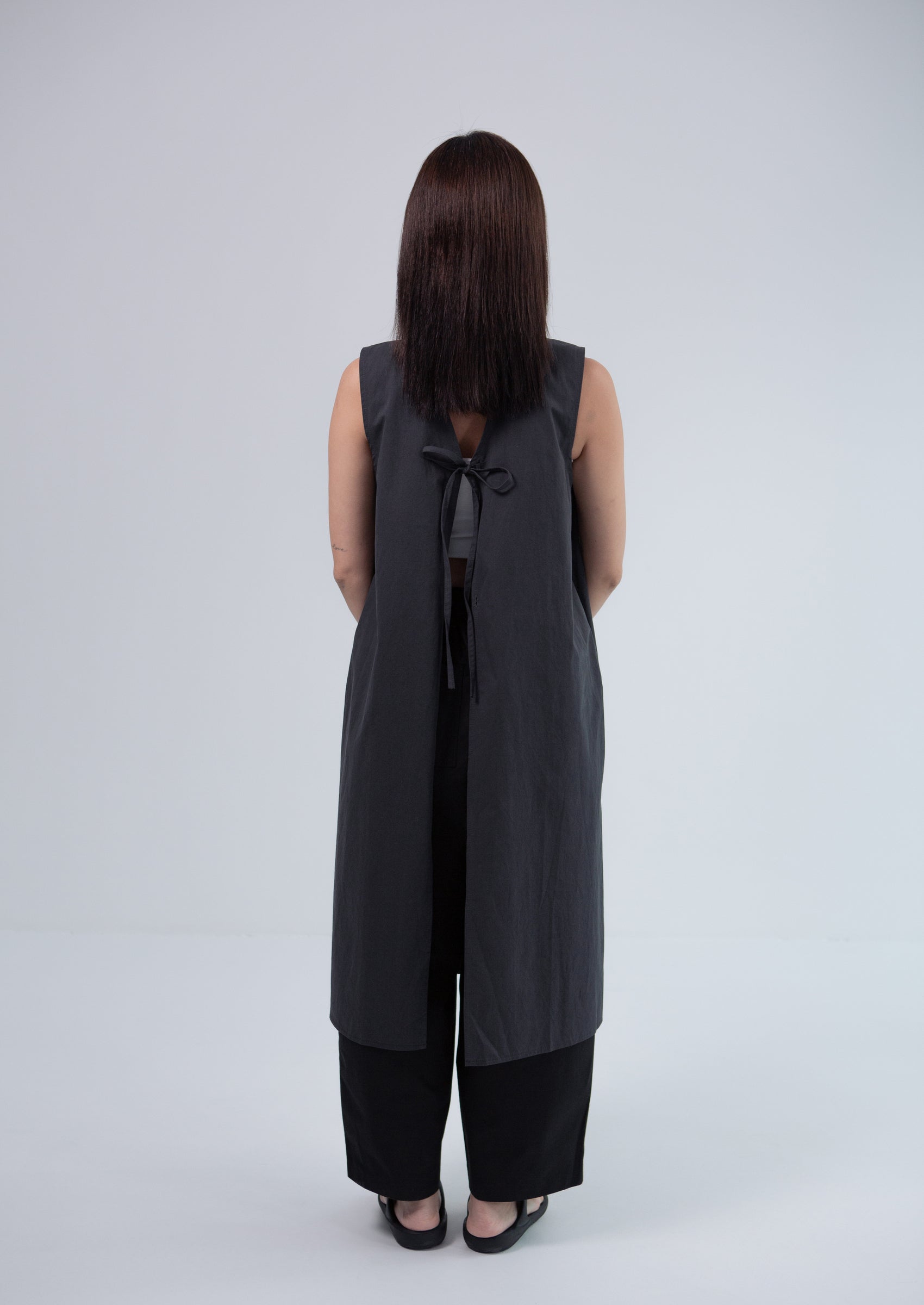 Saero Collective Made in Korea Korean Fashion Singapore Korean Accessories Jewellery Minimalist Fashion Grey Vest