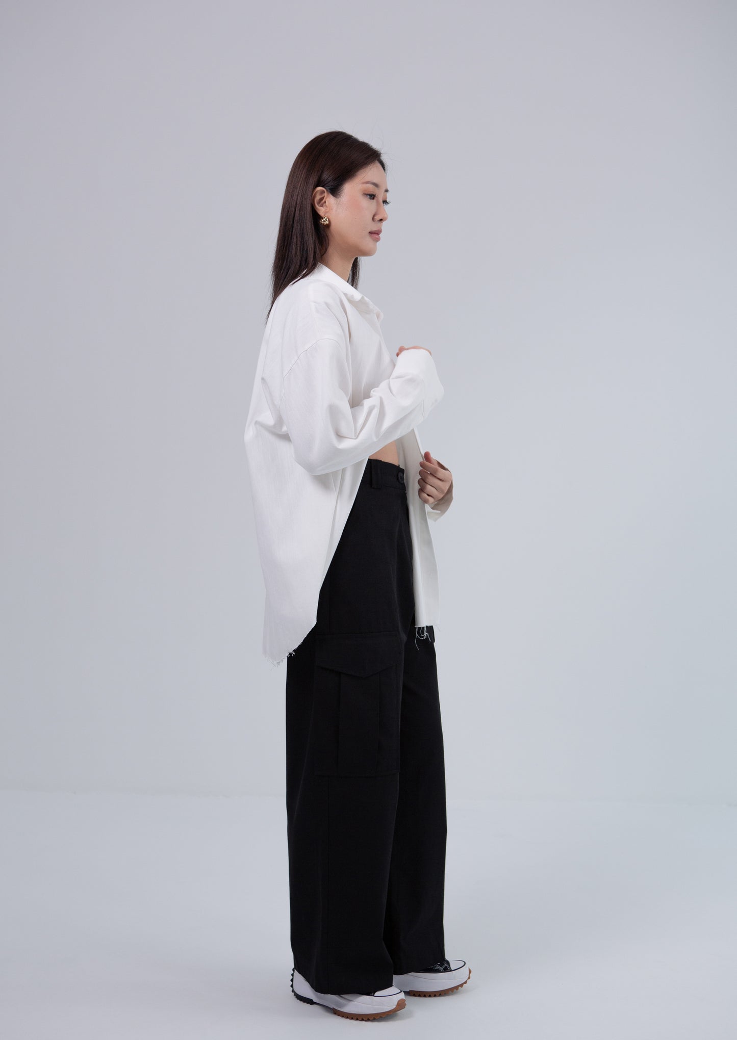 Saero Collective Made In Korea Korean Fashion Singapore Minimalist Fashion Denim Shirt