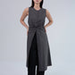 Saero Collective Made in Korea Korean Fashion Singapore Grey Dress Korean Accessories Jewellery Minimalist Fashion