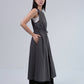 Saero Collective Made in Korea Korean Fashion Singapore Grey Dress Korean Accessories Jewellery Minimalist Fashion