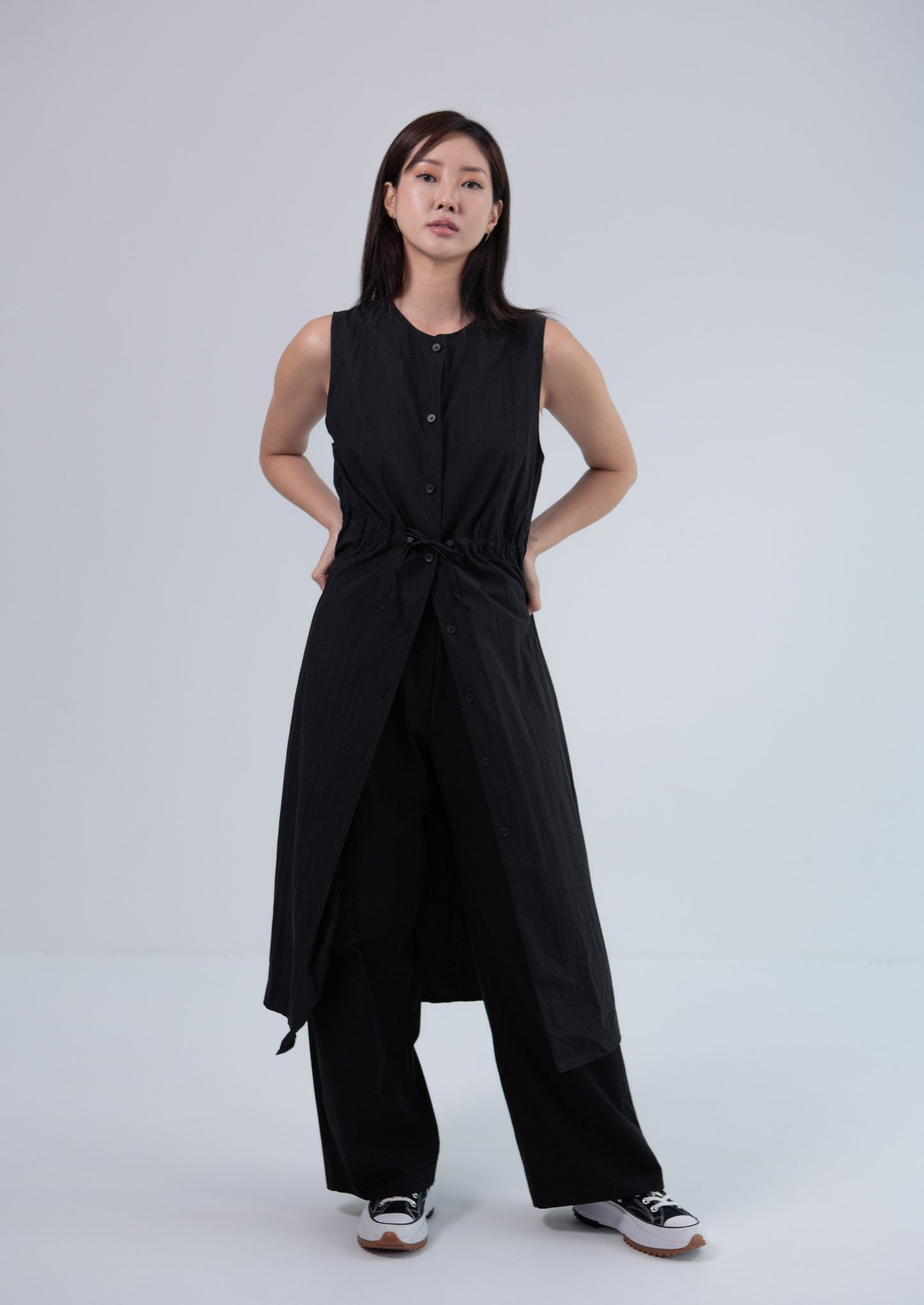 Saero Collective Made in Korea Korean Fashion Singapore Black Dress Korean Accessories Jewellery Minimalist Fashion