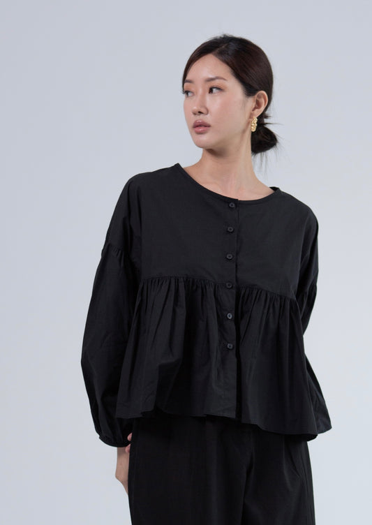 Bom Button-down Relaxed Top