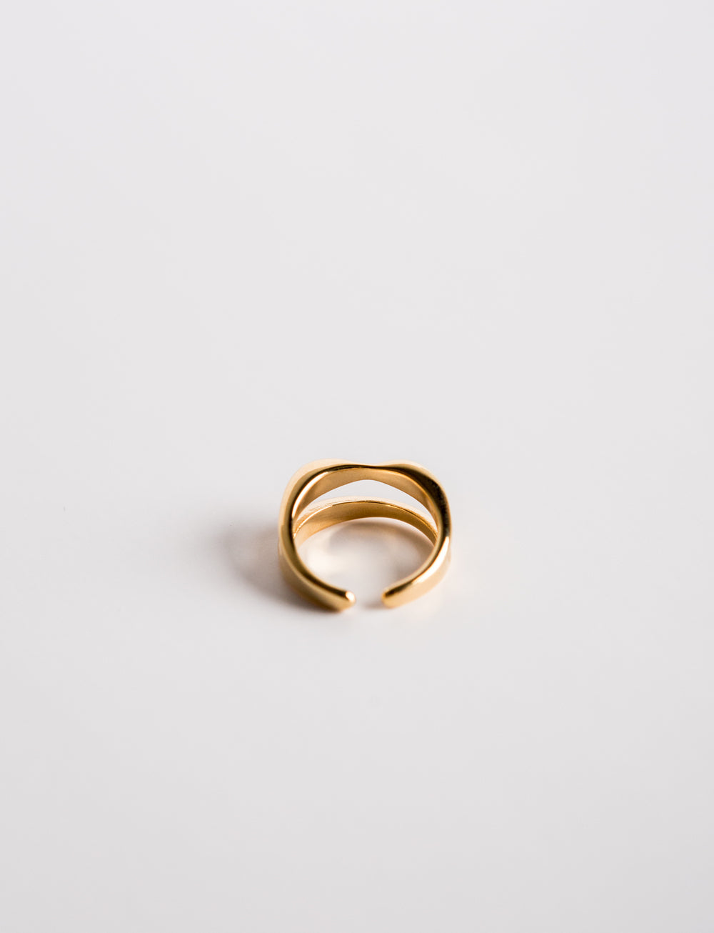 Mul Double Row Ring (Gold Ver.)