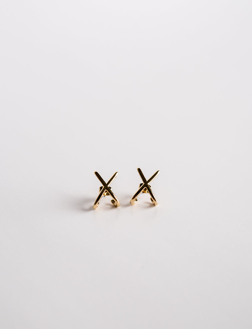 X Earrings (Gold Ver.)