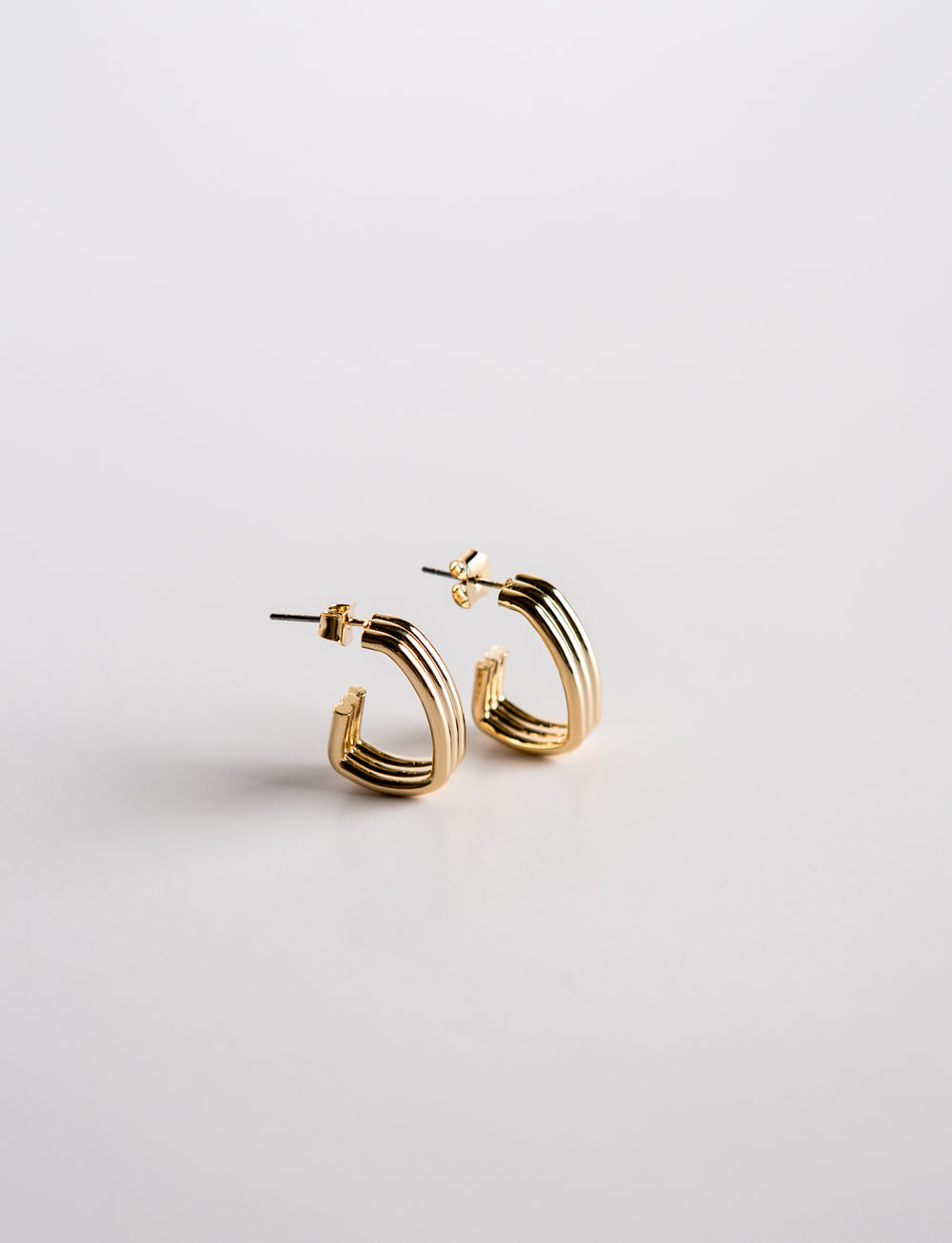 Tubular Earrings (Gold Ver.)