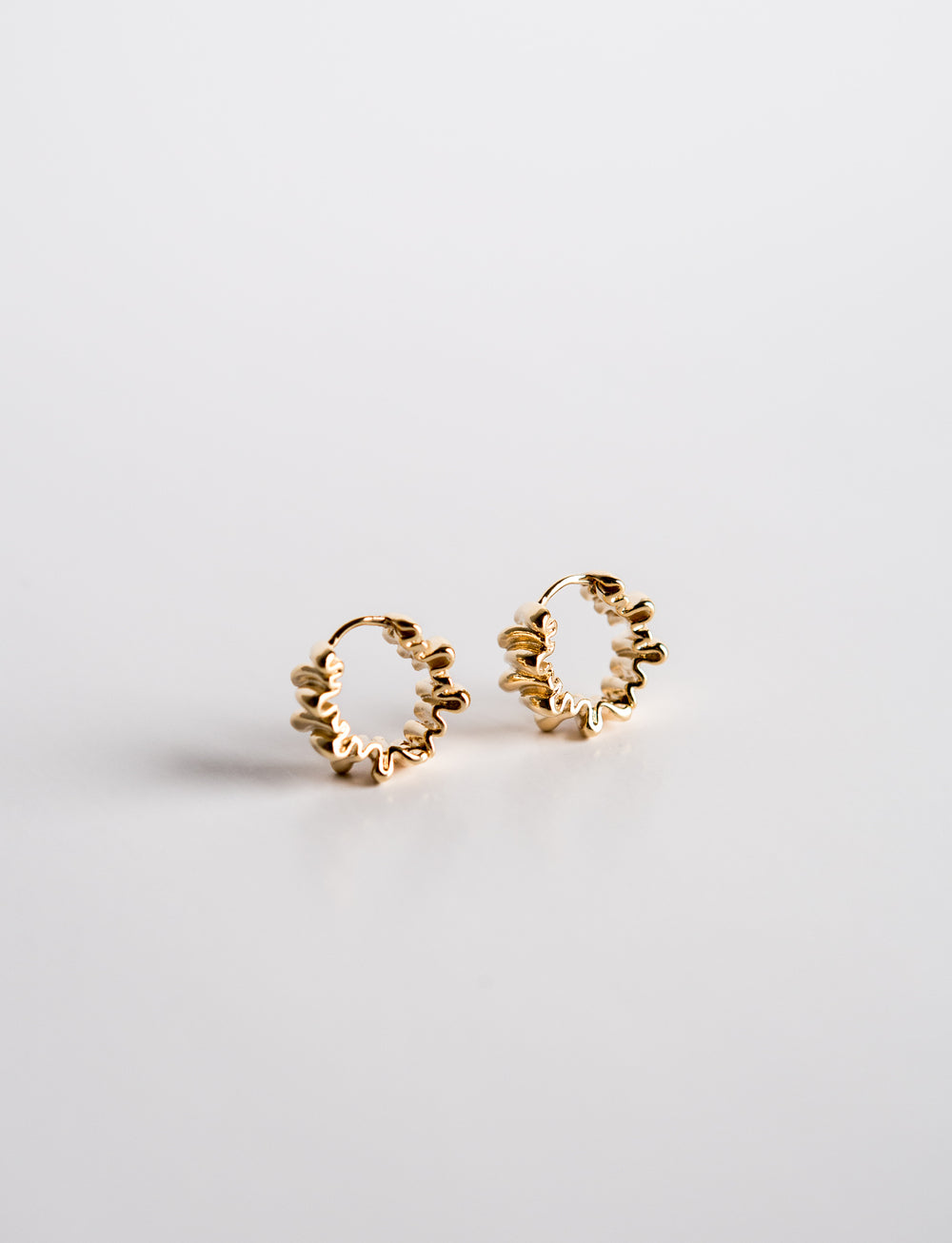 Ruched Earrings (Gold Ver.)