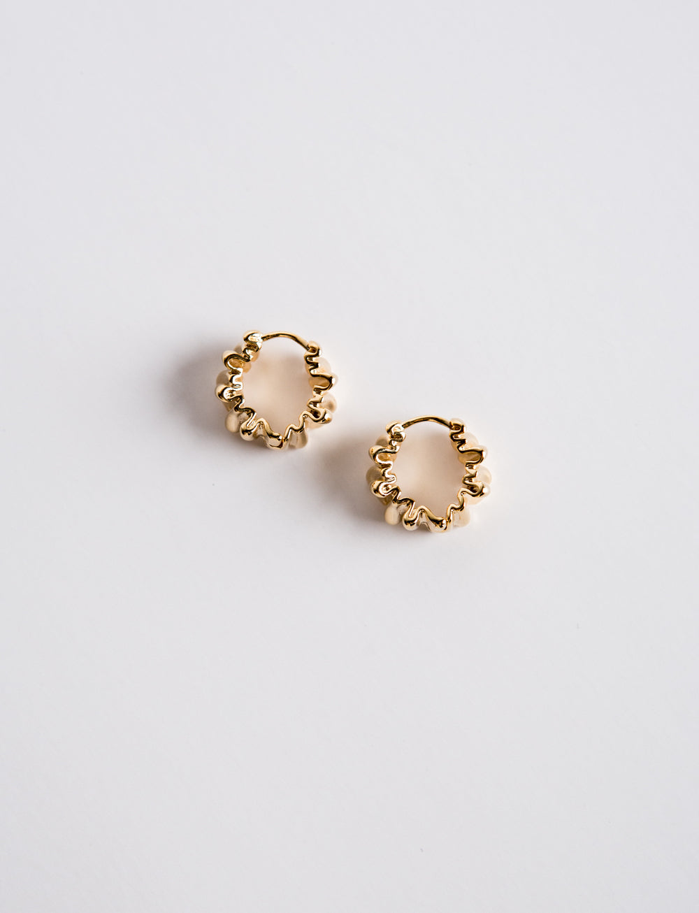 Ruched Earrings (Gold Ver.)