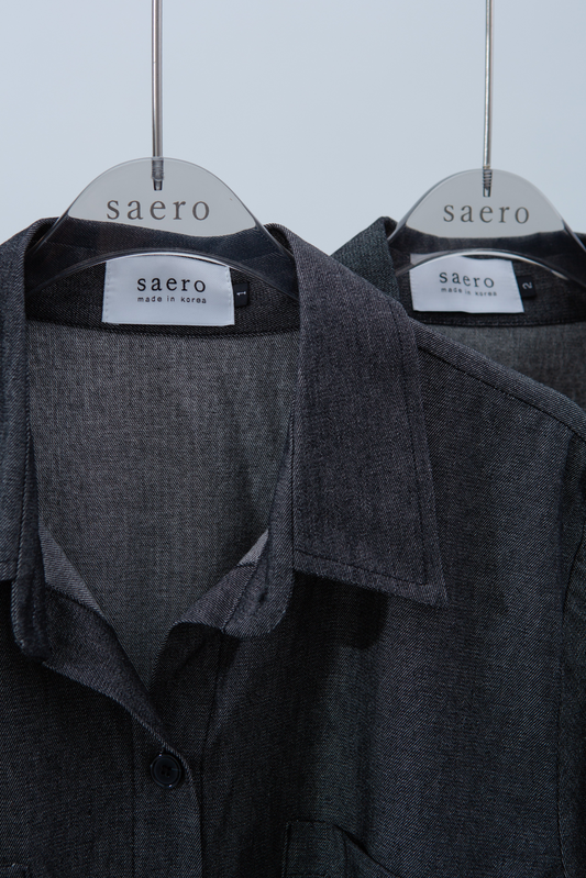 Denim Short Sleeve Shirt