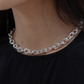 Bold Chain Necklace (Rhodium Ver.)