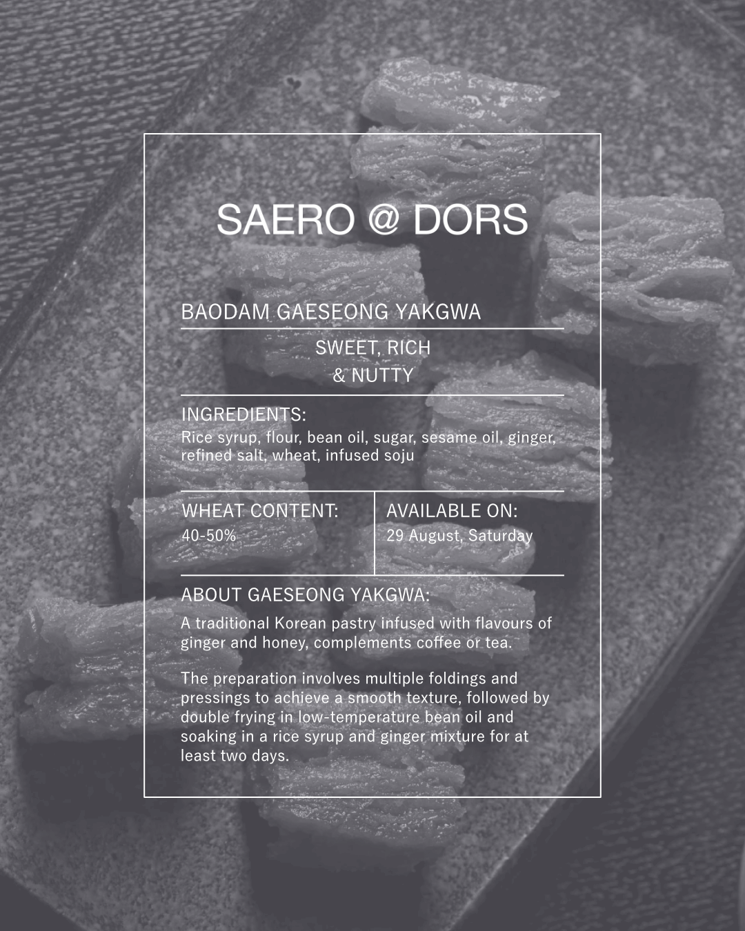SAERO @ DORS
